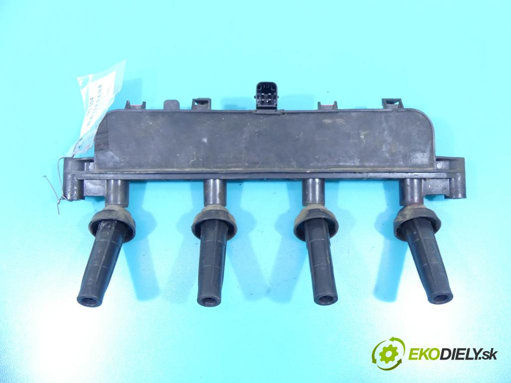 Peugeot 206 1.1b 60 HP manual 44 kW 1124 cm3 3- cievka zapaľovacia  (Zapaľovacie cievky, moduly)