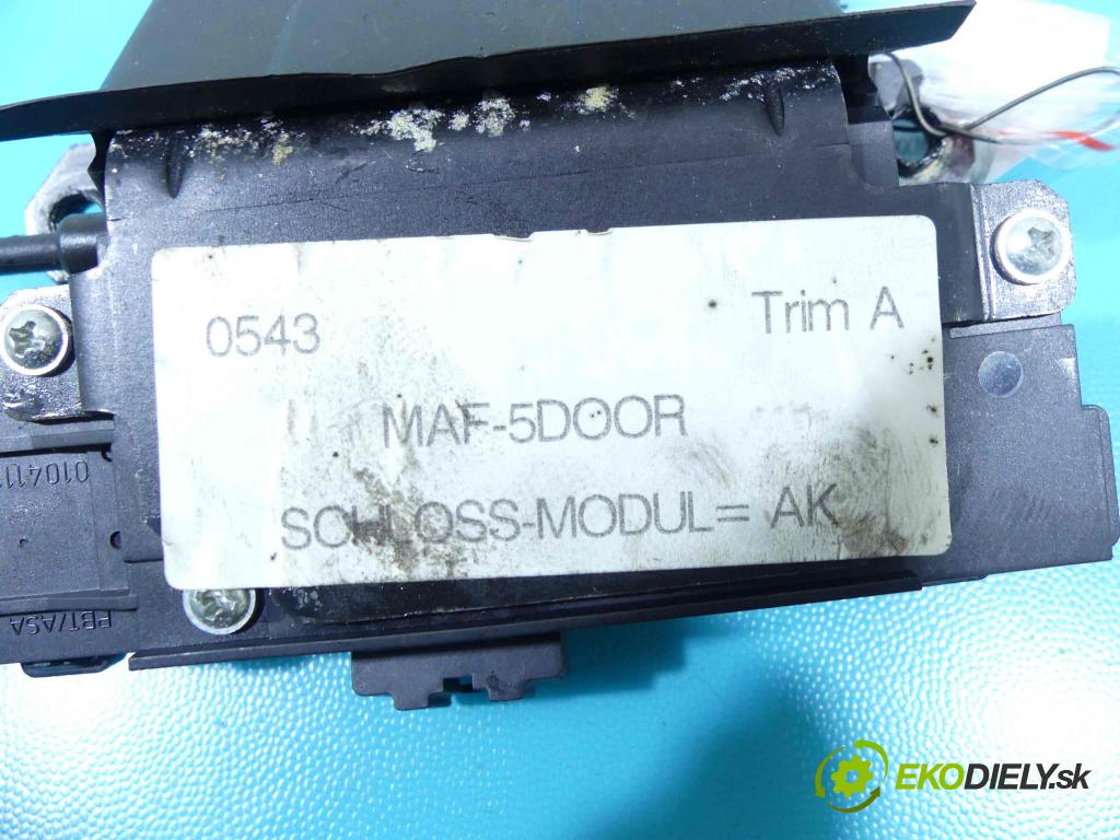 Ford C-Max I 2003-2010 1.8 16v 120 hp manual 88 kW 1798 cm3 5- zámek kufrových dveří zadní 3M51-R442A66-AK