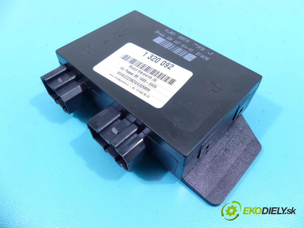 Vw Passat B5 1995-2005 1.9 tdi 110 HP manual 81 kW 1896 cm3 5- modul riadiaca jednotka 1J0959799J (Ostatné)