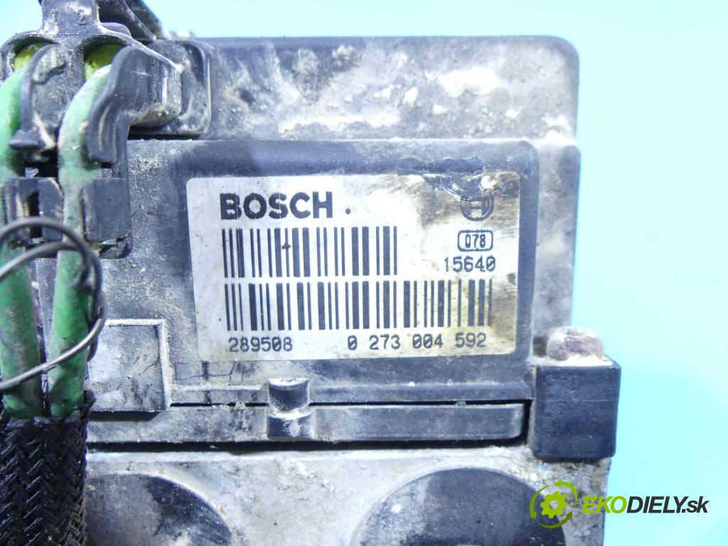 Opel Zafira A 1999-2005 1.8 16v 125 HP manual 92 kW 1796 cm3 5- čerpadlo abs 0273004592 (Pumpy ABS)
