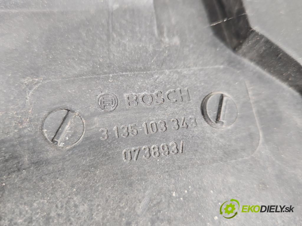 Bmw 3 E46 1998-2007 2.0 24v 150 HP manual 110 kW 1991 cm3 4- Ventilátor chladiča 3135103343