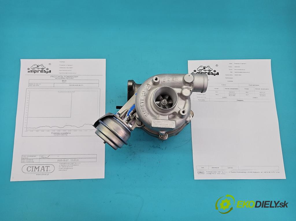 Audi A6 C5 1997-2004 1.9 tdi 110 HP manual 81 kW 1896 cm3 4- turbodúchadlo, turbo repasovaná 454231-2