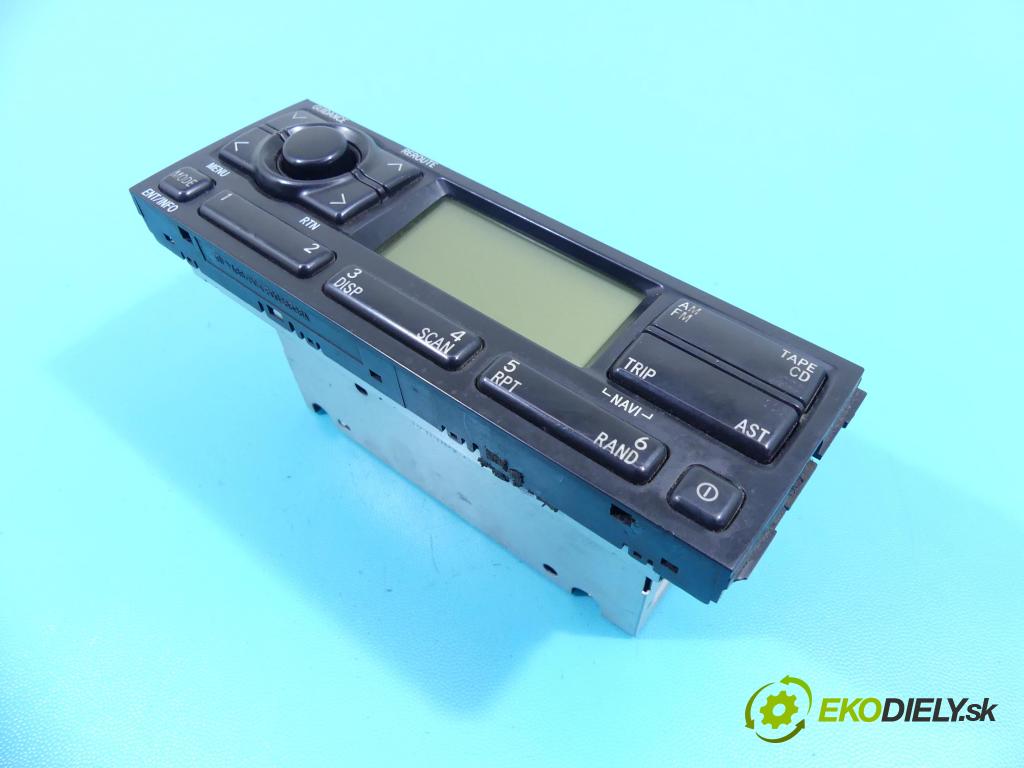 Toyota Avensis I T22 1997-2003 2.0 d4d 110 HP manual 81 kW 1995 cm3 5- Radio originál 86110-05010