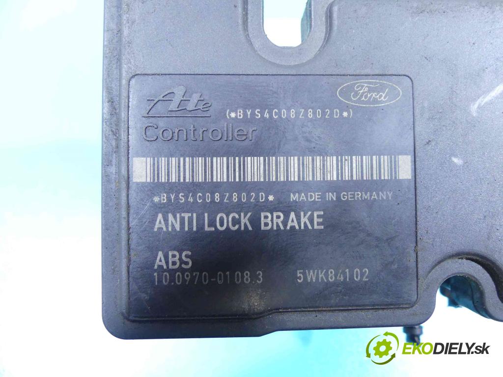 Mazda 3 I BK 2003-2009 1.6 citd 109 HP manual 80 kW 1560 cm3 5- čerpadlo abs 3M51-2M110-CA (Pumpy ABS)