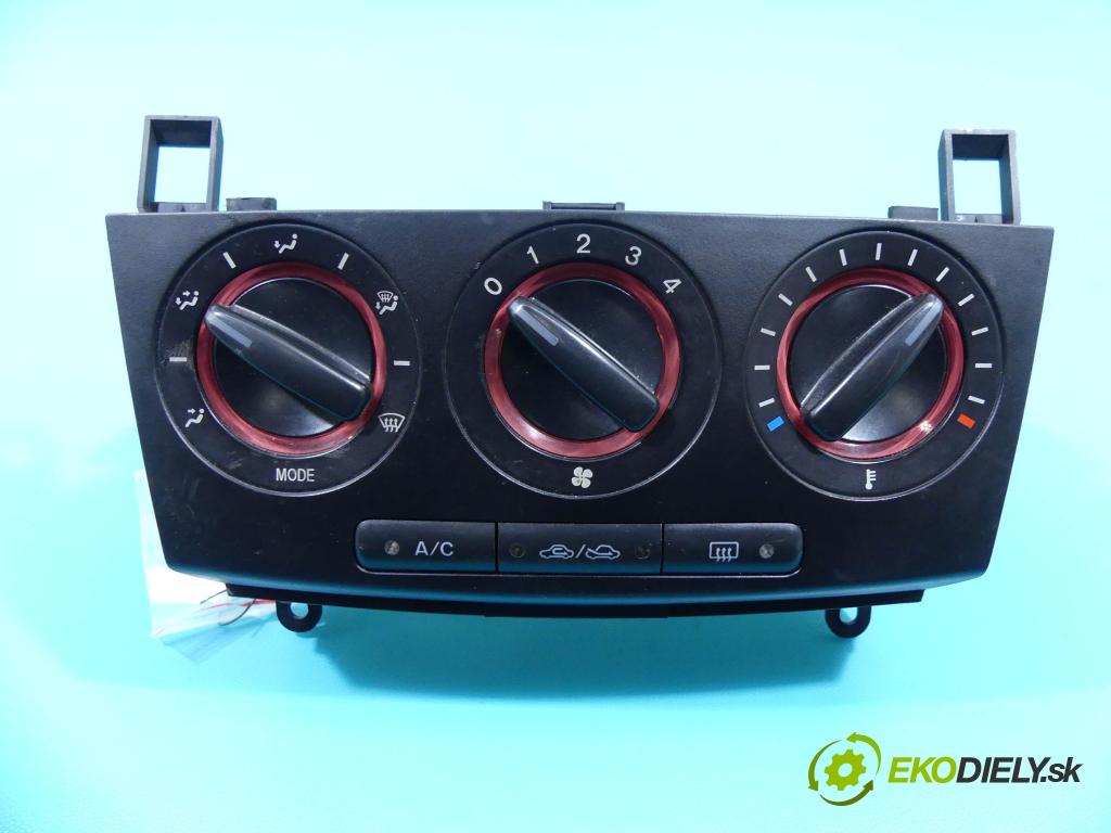 Mazda 3 I BK 2003-2009 1.6 citd 109 HP manual 80 kW 1560 cm3 5- panel kúrenia BP8F
