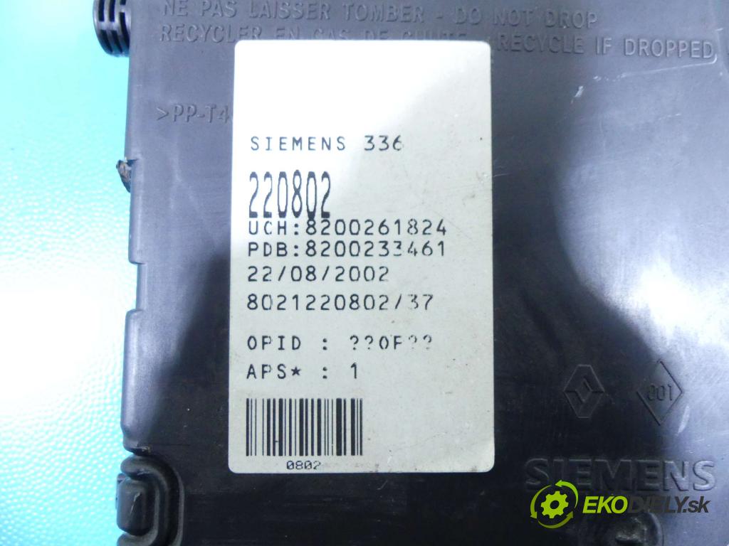 Renault Megane II 2003-2008 1.5 dci 82 HP manual 60 kW 1461 cm3 5- modul riadiaca jednotka 8200261824 (Ostatné)