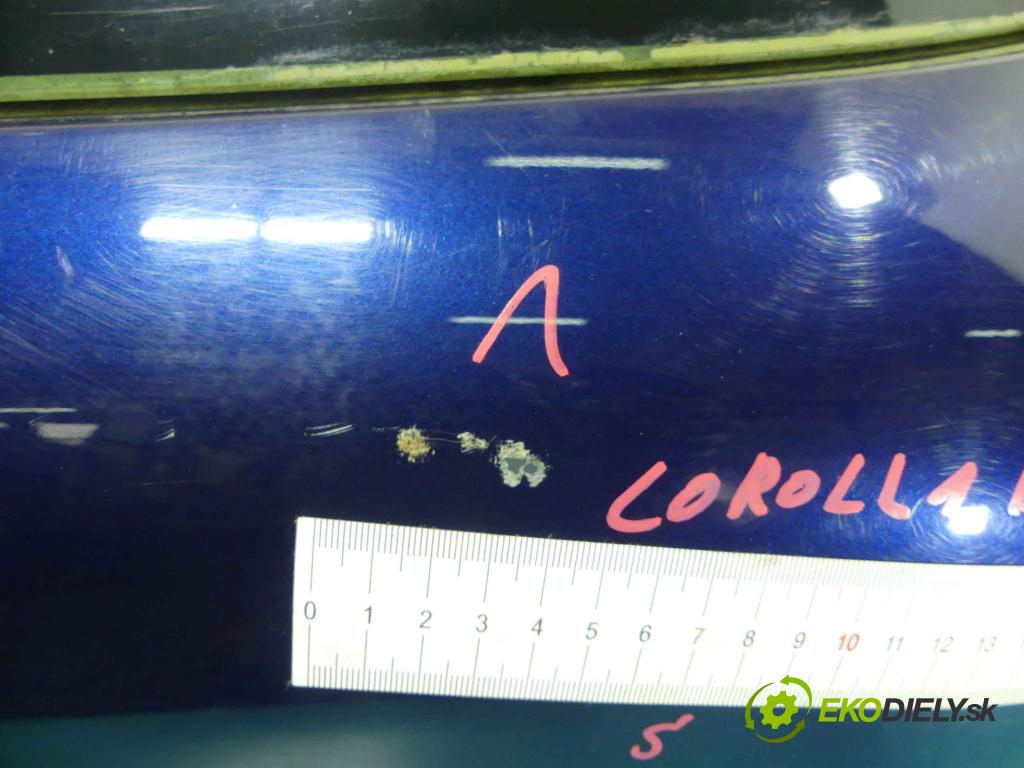 Toyota Corolla E12 2001-2009 1.6 vvti 110 hp automatic 81 kW 1598 cm3 3- zadní kufrové dveře  (Zadní kapoty)