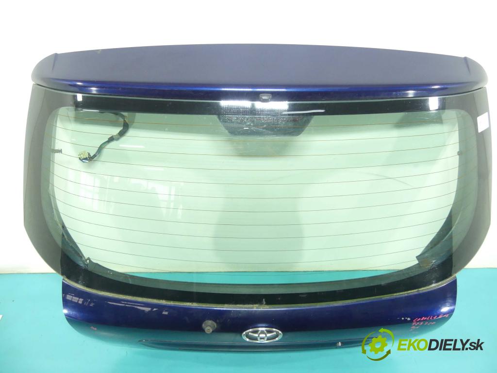 Toyota Corolla E12 2001-2009 1.6 vvti 110 hp automatic 81 kW 1598 cm3 3- zadní kufrové dveře  (Zadní kapoty)