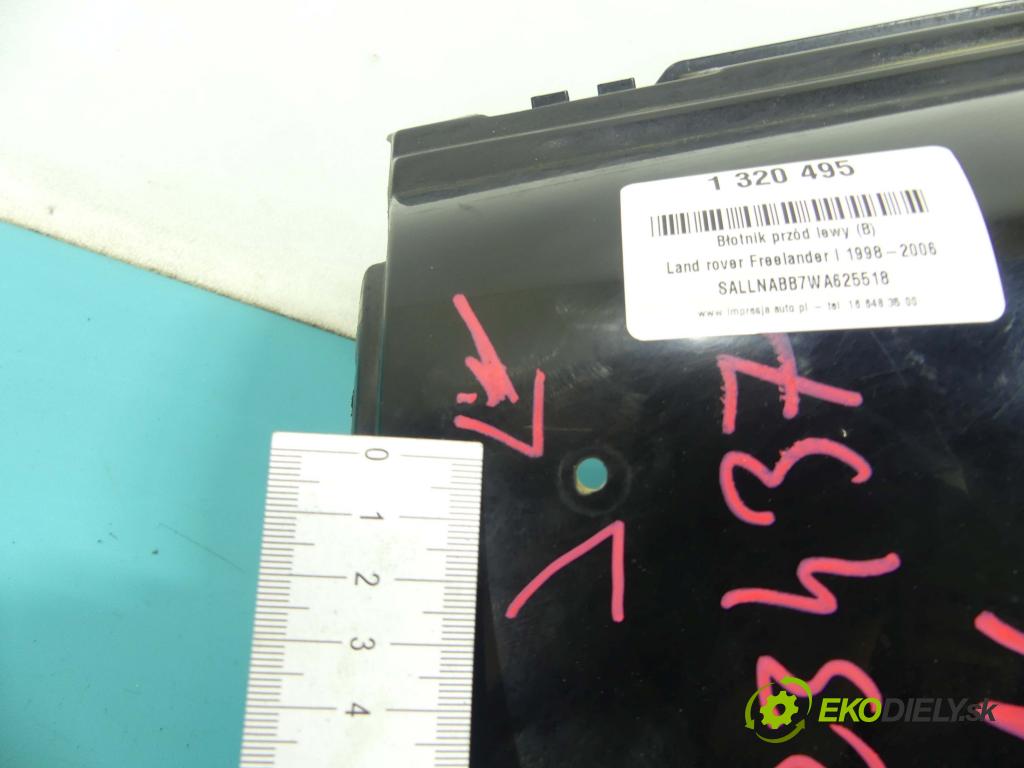 Land rover Freelander I 1998-2006 2.0 TD 98 hp manual 72 kW 1998 cm3 5- blatnik přední levý 1044166