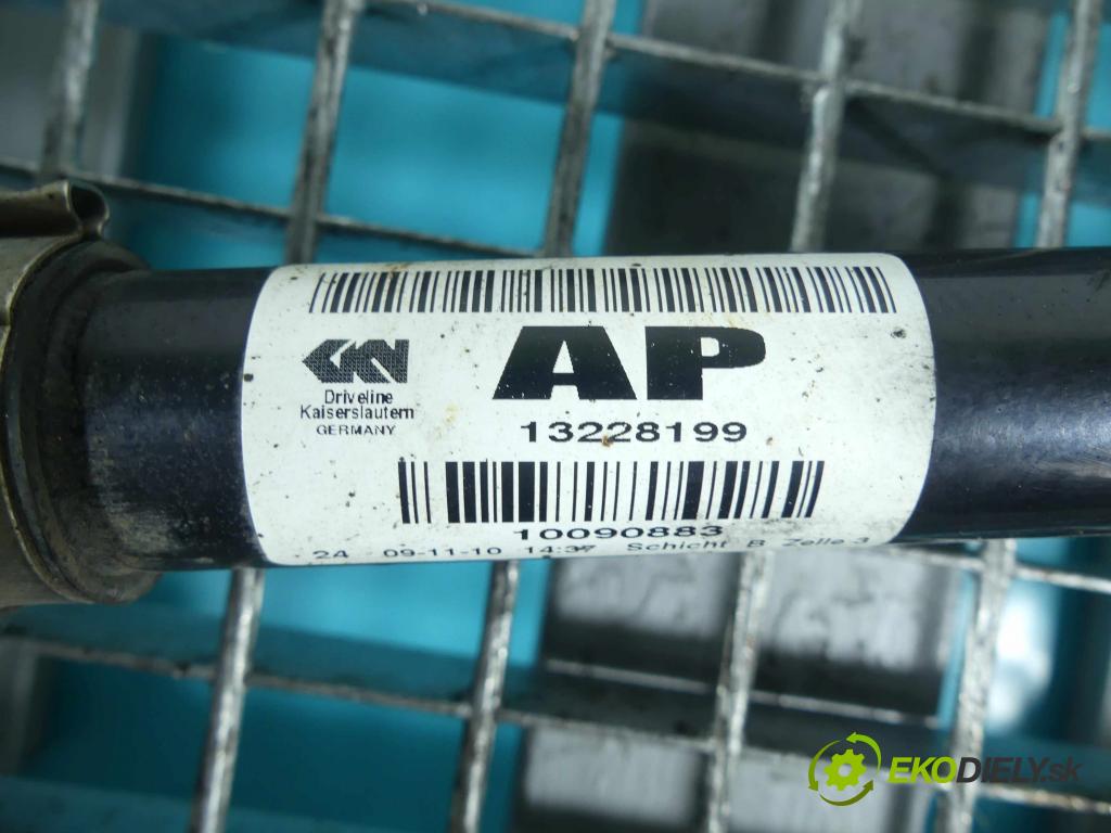 Opel Insignia A 2008-2017 2.0 cdti 131 HP automatic 96 kW 1956 cm3 5- poloos ľavé 13228199 (Poloosy)