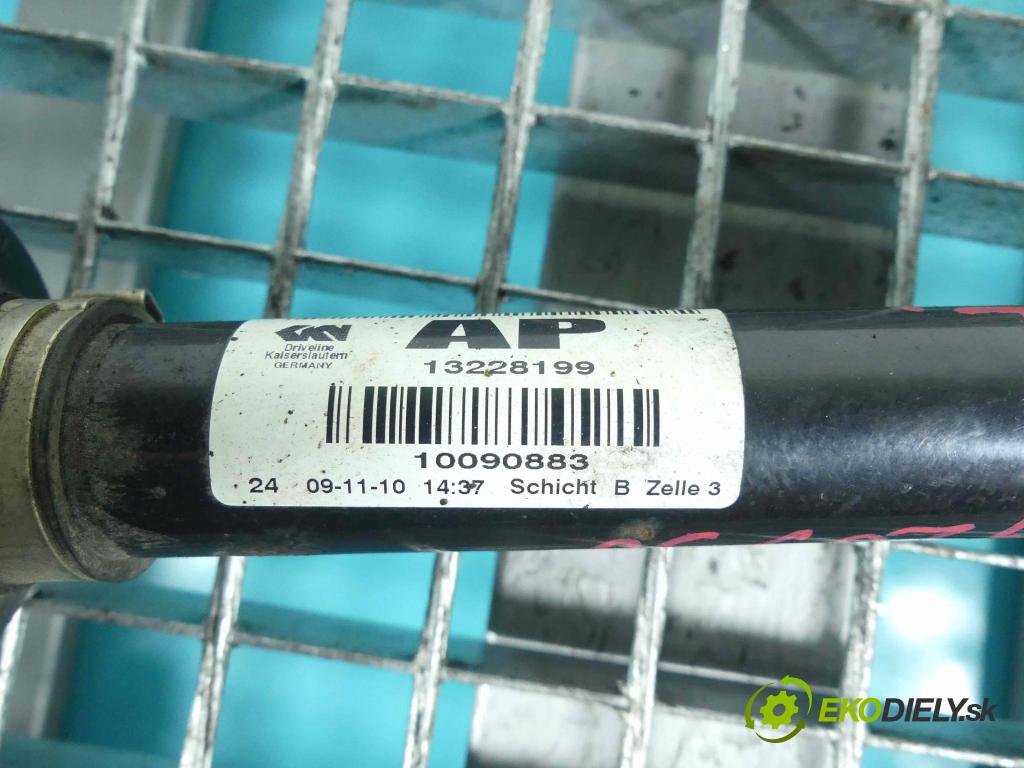 Opel Insignia A 2008-2017 2.0 cdti 131 HP automatic 96 kW 1956 cm3 5- poloos ľavé 13228199 (Poloosy)