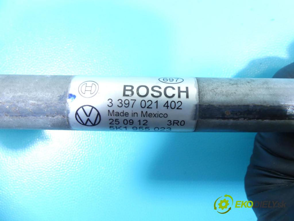 Vw Golf VI 2008-2013 1.6 tdi 105 hp automatic 77 kW 1598 cm3 5- mechanismus stěračů 3397021402