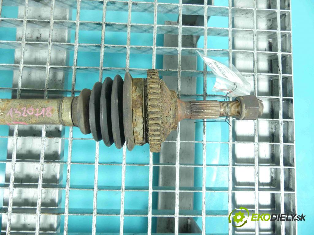 Peugeot 206 1.4 75 HP manual 55 kW 1360 cm3 5- poloos ľavé  (Poloosy)