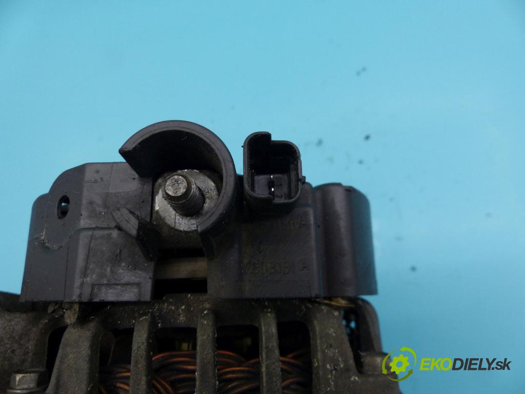 Peugeot 206 1.4 75 hp manual 55 kW 1360 cm3 5- Alternator 9656956080 (Alternátory)
