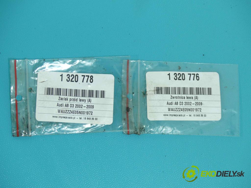 Audi A8 D3 2002-2009 3.0 tdi 232KM automatic 171 kW 2967 cm3 4- náboj ľavé  (Náboje)