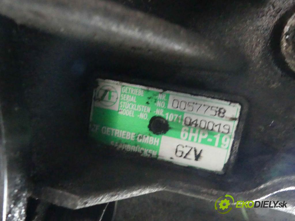 Audi A8 D3 2002-2009 3.0 tdi 232KM automatic 171 kW 2967 cm3 4- prevodovka stupeň,rýchlosť automat GZV