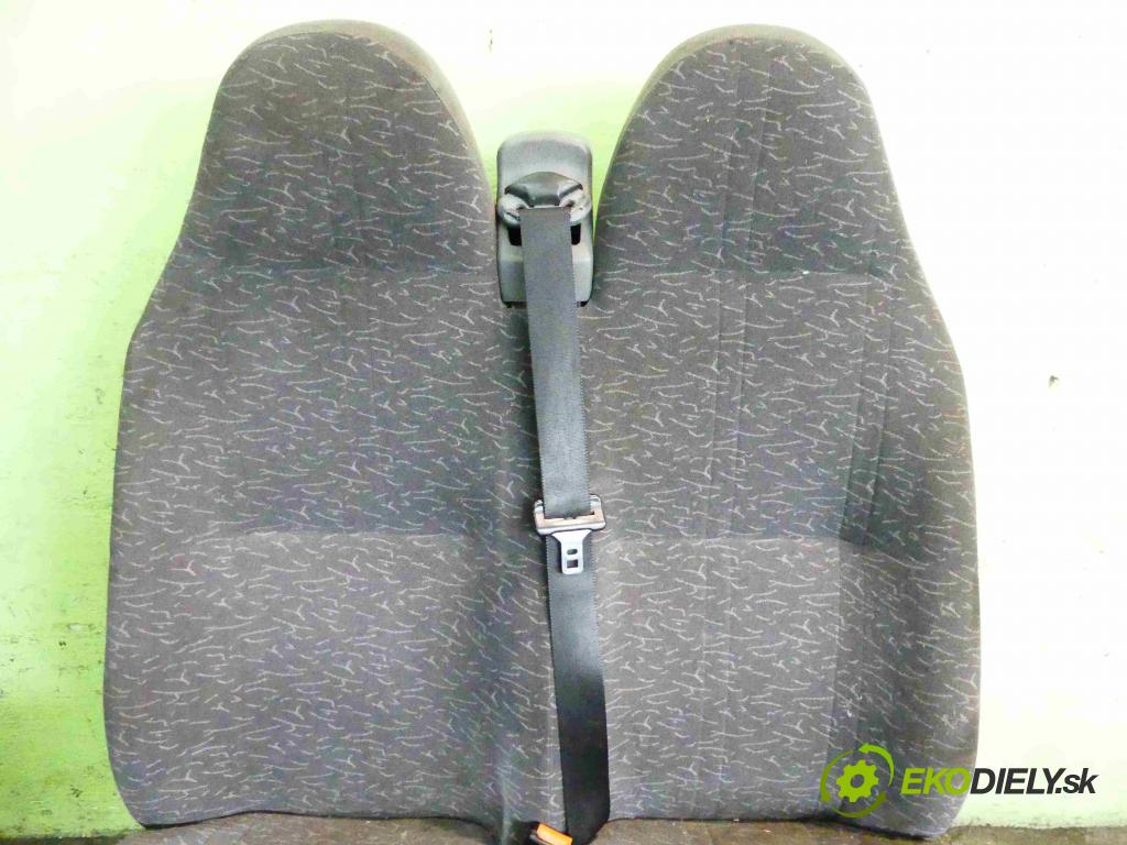 Ford Transit 2000-2006 2.0 tddi 85 HP manual 62,5 kW 1998 cm3 5- Sedačka pravý  (Sedačky, sedadlá)