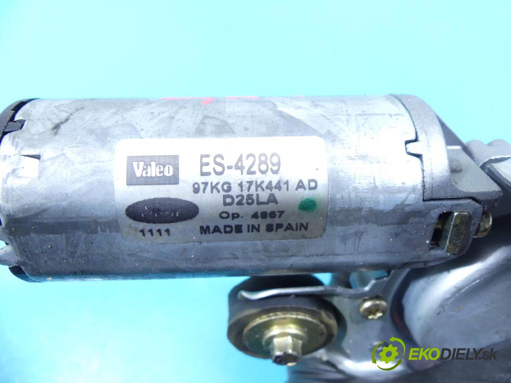 Ford Ka Mk1 1996-2008 1.3 60 hp manual 44 kW 1299 cm3 3- motor stěrače zadní 97KG17K441AD