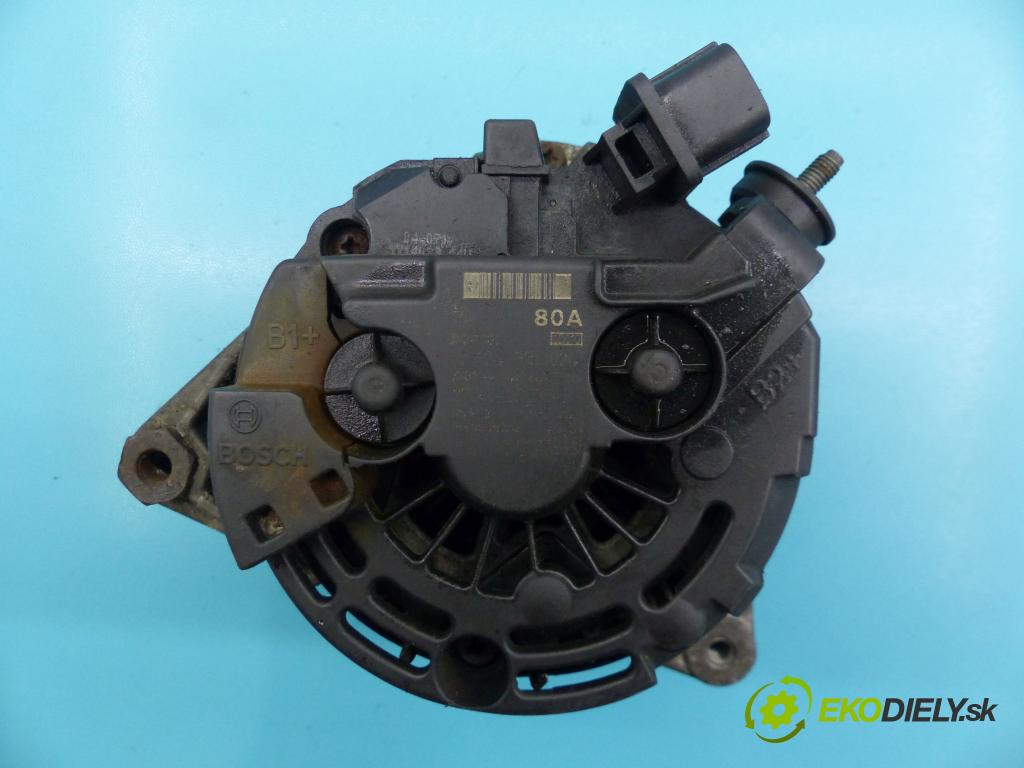 Toyota Corolla E12 2001-2009 1.6 vvti 110 hp automatic 81 kW 1598 cm3 3- Alternator  (Alternátory)
