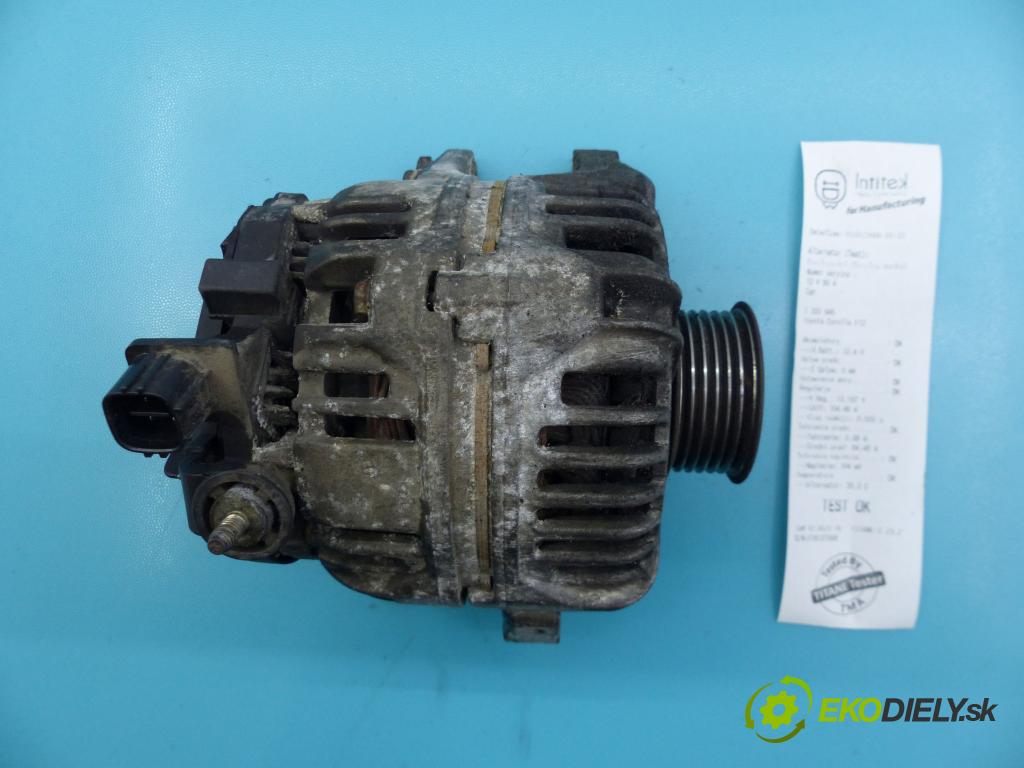 Toyota Corolla E12 2001-2009 1.6 vvti 110 hp automatic 81 kW 1598 cm3 3- Alternator  (Alternátory)