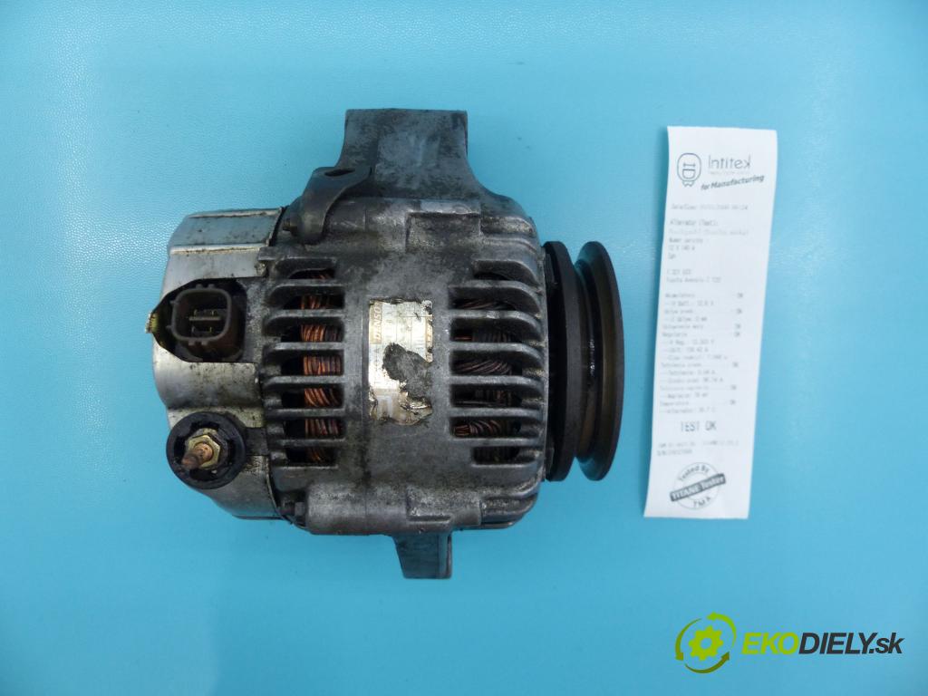 Toyota Avensis I T22 1997-2003 2.0 d4d 110 hp manual 81 kW 1995 cm3 5- Alternator  (Alternátory)