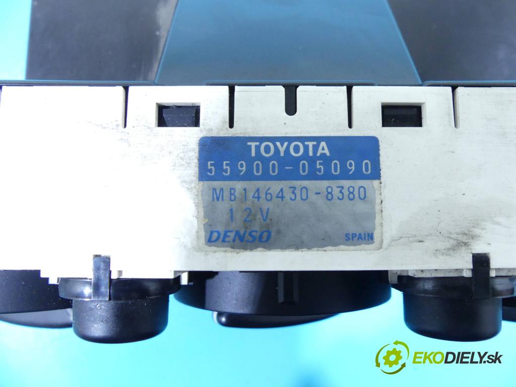 Toyota Avensis I T22 1997-2003 2.0 d4d 110 HP manual 81 kW 1995 cm3 5- panel kúrenia 55900-05090