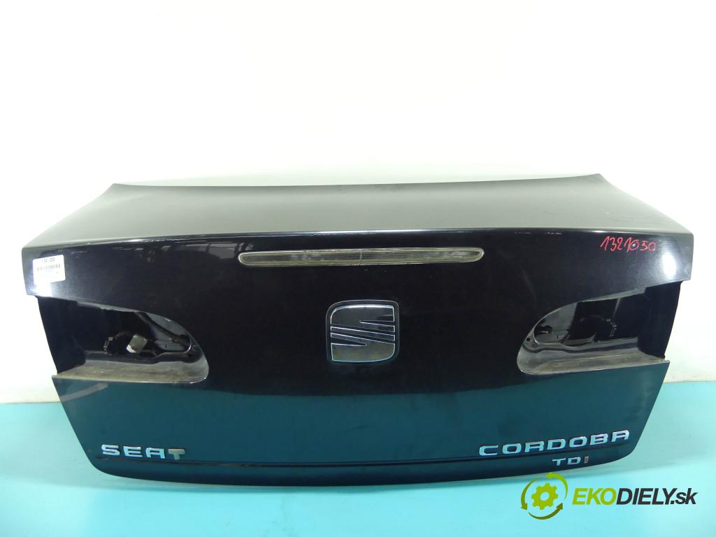Seat Cordoba II 6L 2002-2008 1.9 tdi 101 hp manual 74 kW 1896 cm3 4- zadní kufrové dveře  (Zadní kapoty)