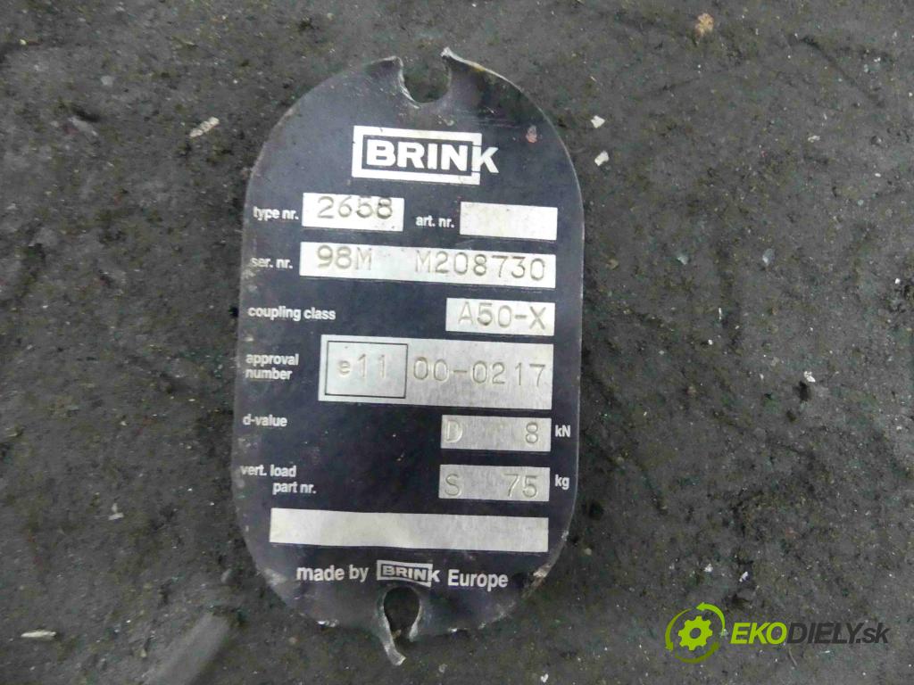 Mercedes C W202 1993-2001 1.8 16v 121KM manual 89 kW 1799 cm3 4- oko tažné