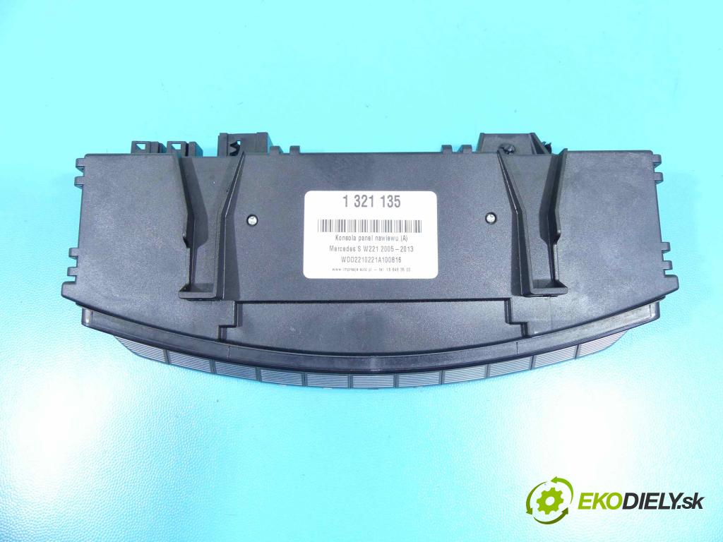 Mercedes S W221 2005-2013 3.0 cdi 235 HP automatic 173 kW 2987 cm3 4- panel kúrenia A2218702858