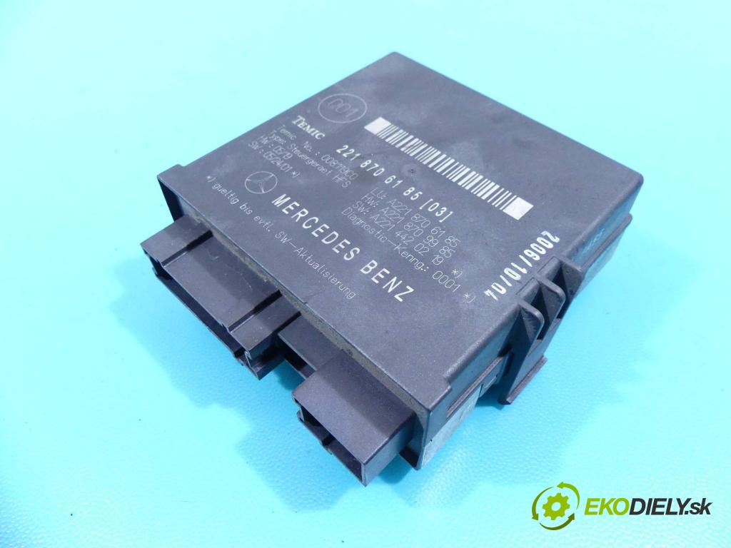 Mercedes S W221 2005-2013 3.0 cdi 235 HP automatic 173 kW 2987 cm3 4- modul riadiaca jednotka 2218706185 (Ostatné)