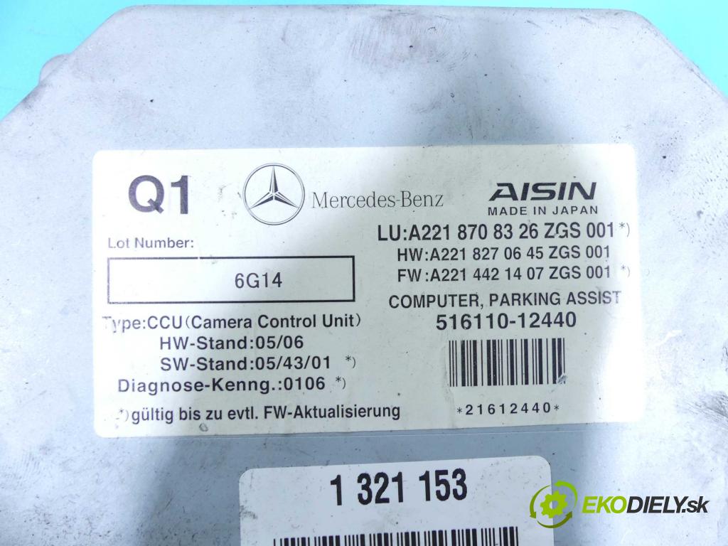 Mercedes S W221 2005-2013 3.0 cdi 235 HP automatic 173 kW 2987 cm3 4- modul riadiaca jednotka A2218708326 (Ostatné)