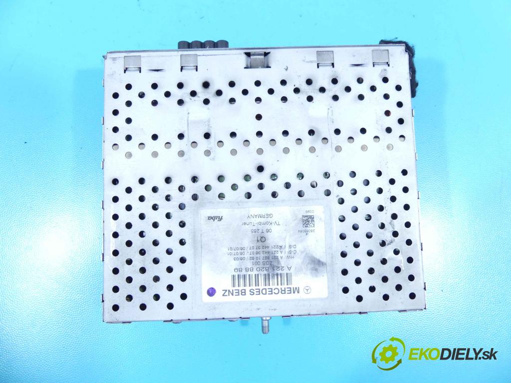 Mercedes S W221 2005-2013 3.0 cdi 235 HP automatic 173 kW 2987 cm3 4- modul riadiaca jednotka A2218208889 (Ostatné)