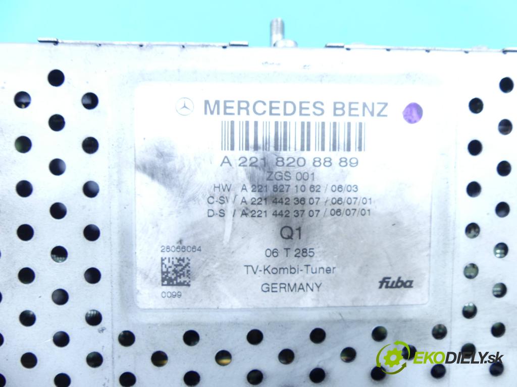 Mercedes S W221 2005-2013 3.0 cdi 235 HP automatic 173 kW 2987 cm3 4- modul riadiaca jednotka A2218208889 (Ostatné)