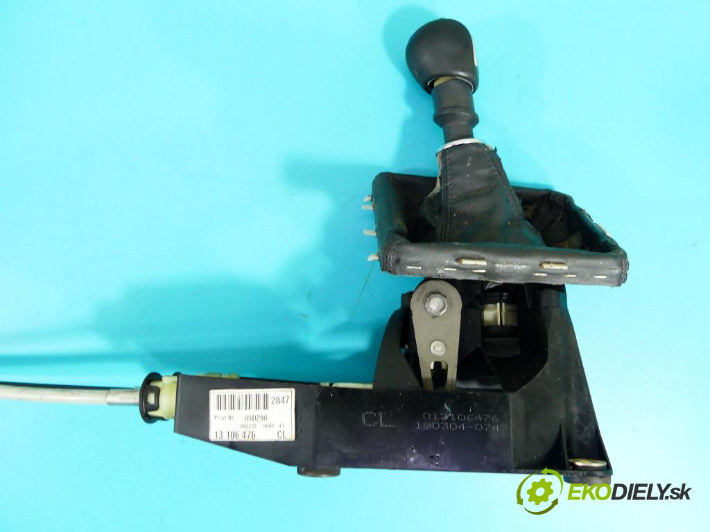 Opel Vectra C 2002-2008 2.0 T 175 HP manual 129 kW 1998 cm3 5- Páka: Změny: stupeň,rýchlosť 13106476 (Rýchlostné páky / kulisy)