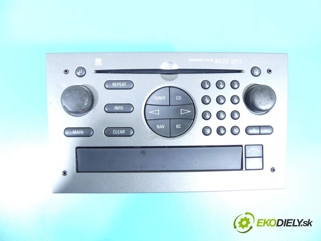 Opel Vectra C 2002-2008 2.0 T 175 HP manual 129 kW 1998 cm3 5- Radio originál 13138250