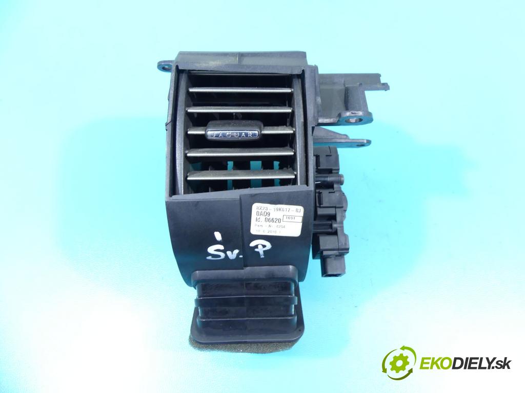 Jaguar XF I X250 2007-2015 3.0 TD V6 211KM automatic 155 kW 2993 cm3 4- Mřížka: kúrenia stredová 8X23-19K617-BJ (Mriežky kúrenia (fukáre))