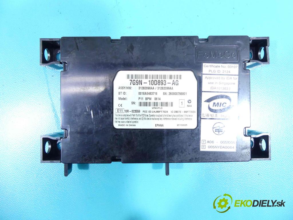 Jaguar XF I X250 2007-2015 3.0 V6 211KM automatic 155 kW 2993 cm3 4- modul riadiaca jednotka 7G9N-10D893-AG (Ostatné)