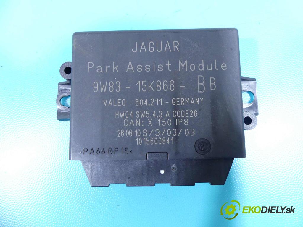 Jaguar XF I X250 2007-2015 3.0 V6 211KM automatic 155 kW 2993 cm3 4- modul riadiaca jednotka 9W83-15K866-BB (Ostatné)