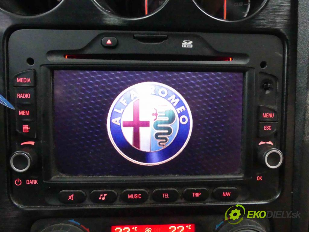 Alfa romeo 159 2.0 jtd 136 HP manual 100 kW 1956 cm3 5- Radio originál 156091469