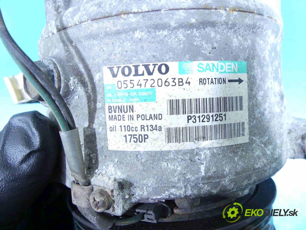 Volvo V40 II 2012-2019 1.6 D2 114 HP manual 84 kW 1560 cm3 5- čerpadlo klimatizácie 055472063B4