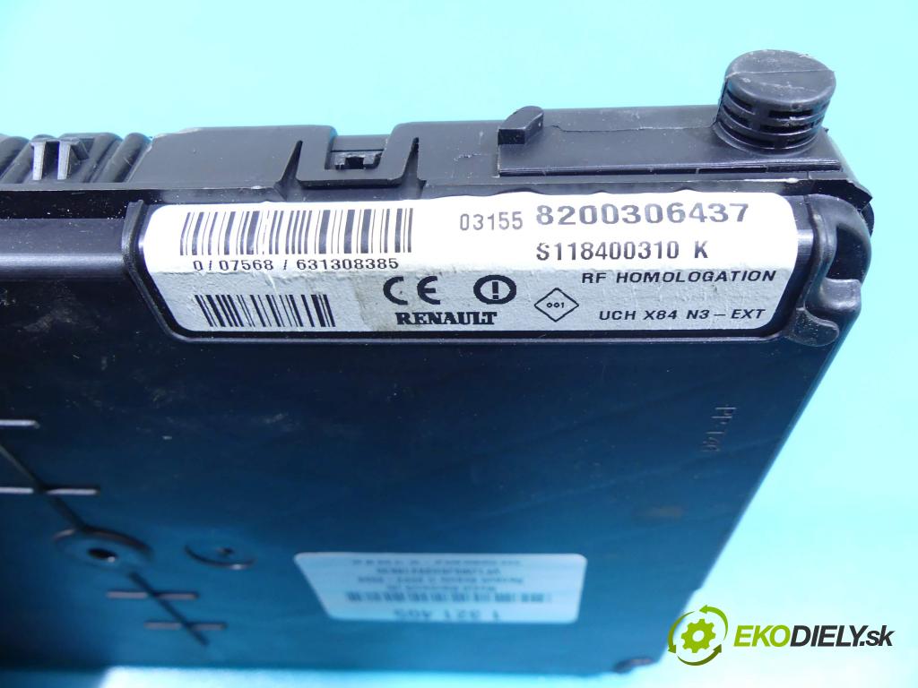 Renault Scenic II 2003-2009 1.6 16v 113 HP manual 83 kW 1598 cm3 5- modul riadiaca jednotka 8200306437 (Ostatné)
