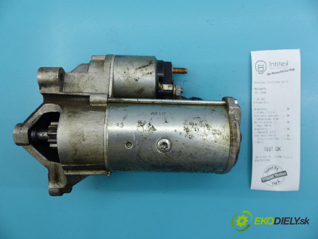 Citroen C5 I 2001-2008 2.0 hdi 109 HP manual 80 kW 1997 cm3 4- štartér  (Štartéry)