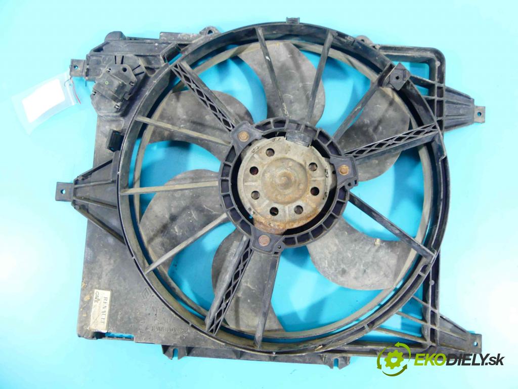 Renault Clio II 1998-2012 1,2.0b: 58 HP manual 43 kW 1149 cm3 5- Ventilátor chladiča 7700428659