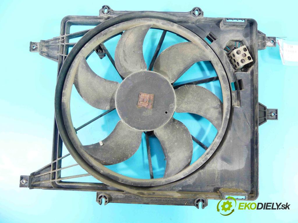 Renault Clio II 1998-2012 1,2.0b: 58 HP manual 43 kW 1149 cm3 5- Ventilátor chladiča 7700428659