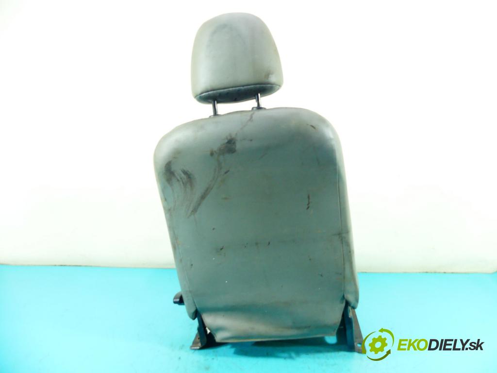 Renault Kangoo I 1998-2008 1.5 dci 65 HP manual 48 kW 1461 cm3 5- Sedačka pravý  (Sedačky, sedadlá)