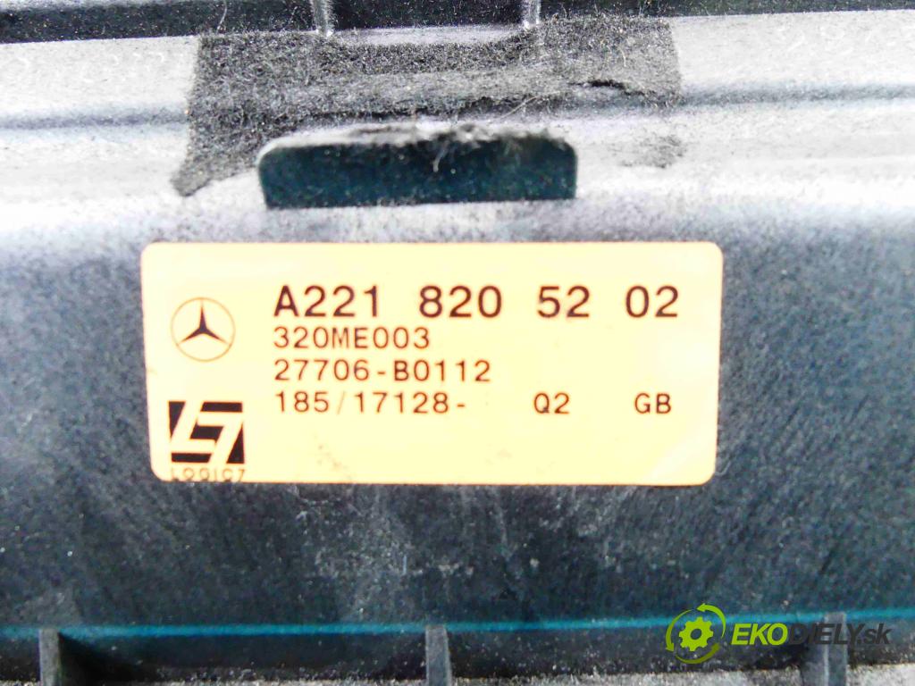 Mercedes S W221 2005-2013 3.0 cdi 235 HP automatic 173 kW 2987 cm3 4- Subwoofer: A2218205202 (Audio zariadenia)