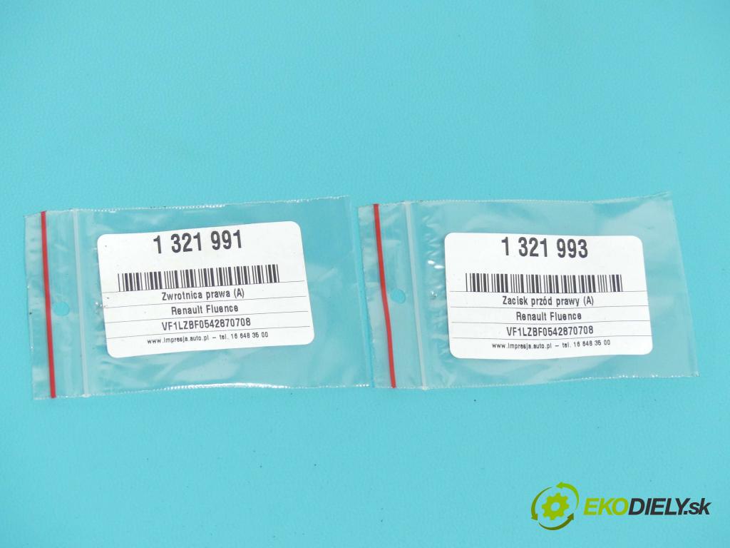 Renault Fluence 1.6 16V 110 HP manual 81 kW 1598 cm3 4- náboj pravé  (Náboje)