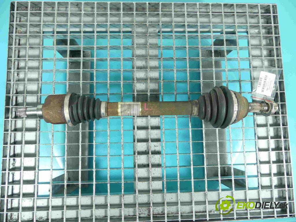 Peugeot 3008 I 2009-2016 1.6 hdi 114 HP manual 84 kW 1560 cm3 5- poloos ľavé 2811702 (Poloosy)