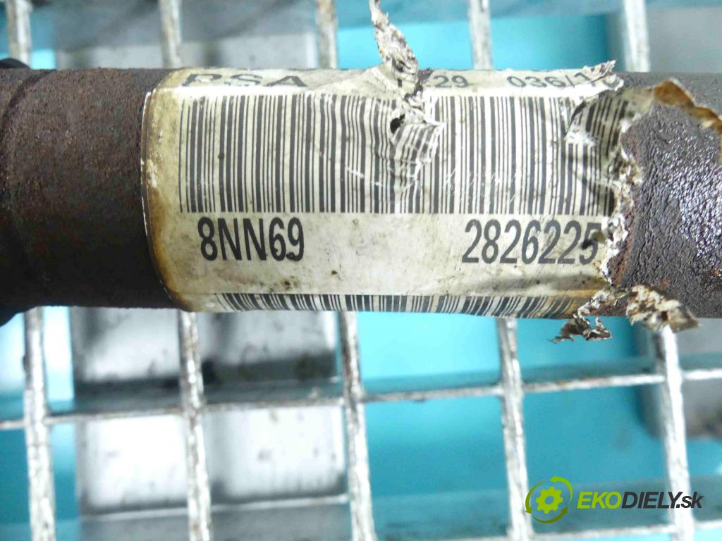 Peugeot 3008 I 2009-2016 1.6 hdi 114 HP manual 84 kW 1560 cm3 5- poloos pravé 2826225 (Poloosy)