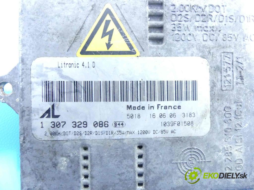 Mazda 6 I GG 2002-2007 2.0 citd 136 HP manual 100 kW 1998 cm3 5- střídač: xenon 1307329086 (Riadiace jednotky xenónu)